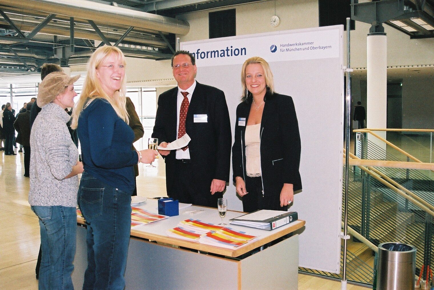 Bilder der Meisterfeier vom 10. Dezember 2005 im Internationalen Congress Centrum München