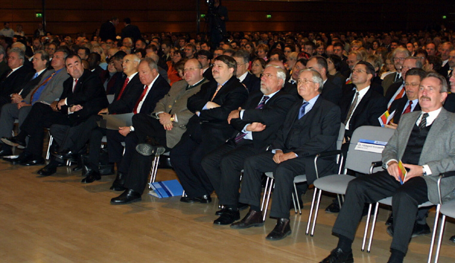 Bilder der Meisterfeier vom 10. Dezember 2005 im Internationalen Congress Centrum München