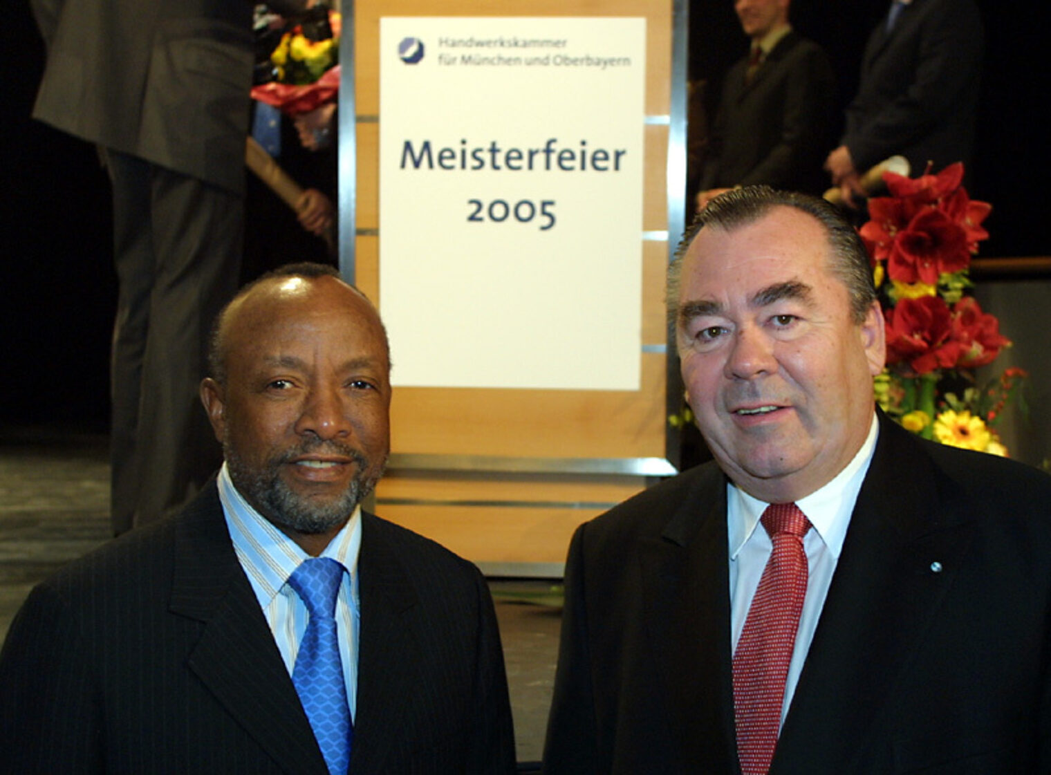 Bilder der Meisterfeier vom 10. Dezember 2005 im Internationalen Congress Centrum München
