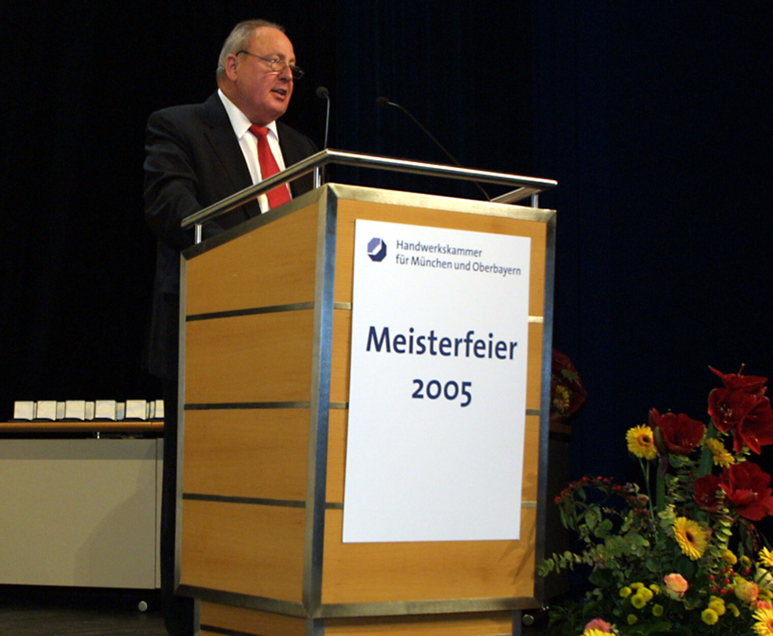 Bilder der Meisterfeier vom 10. Dezember 2005 im Internationalen Congress Centrum München
