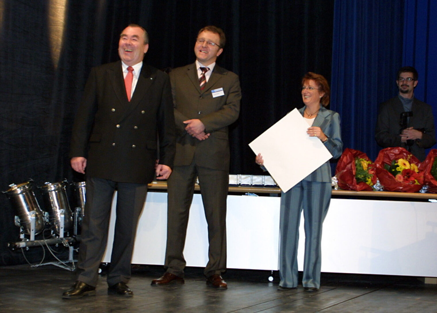 Bilder der Meisterfeier vom 10. Dezember 2005 im Internationalen Congress Centrum München