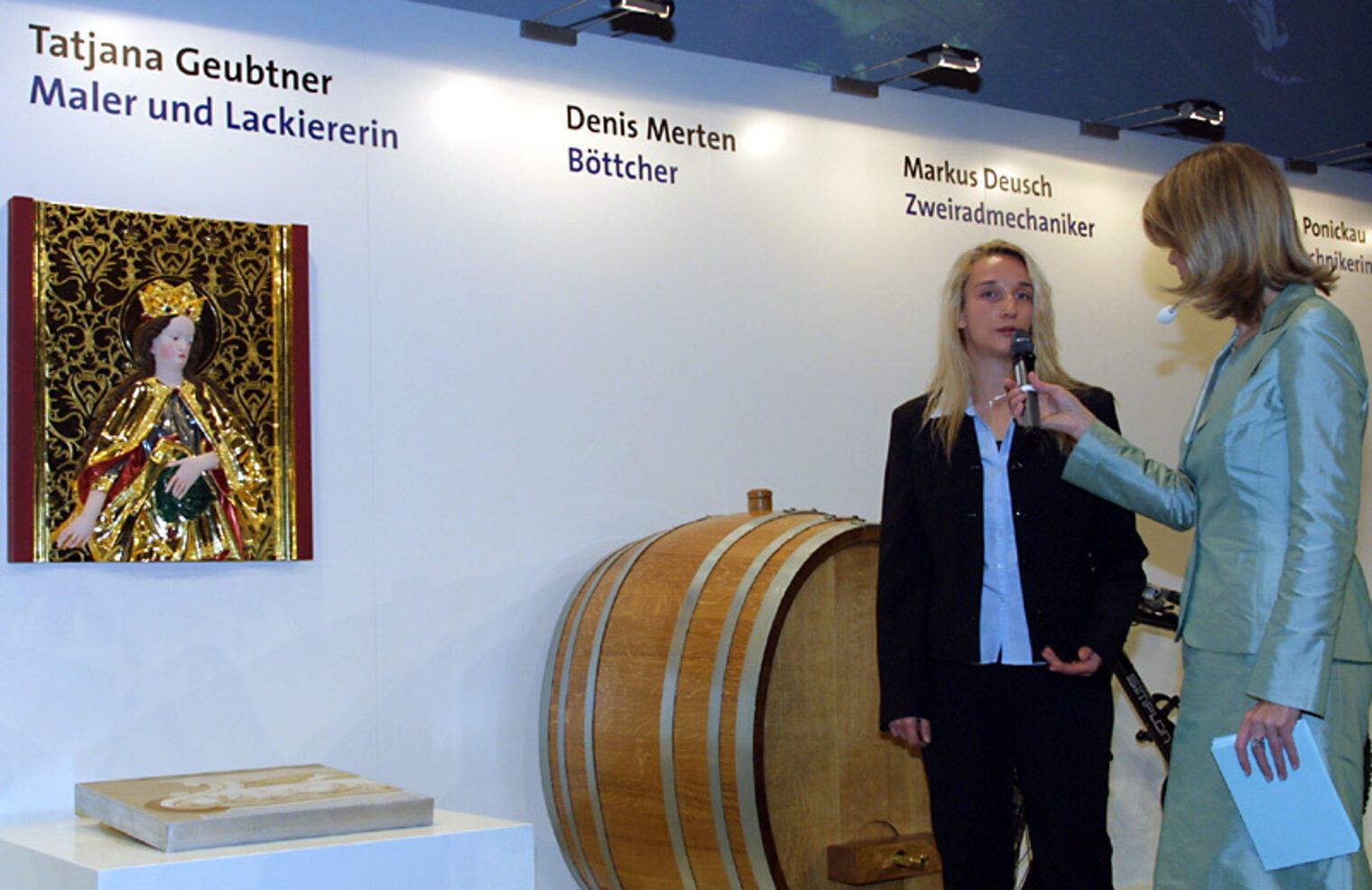 Bilder der Meisterfeier vom 10. Dezember 2005 im Internationalen Congress Centrum München