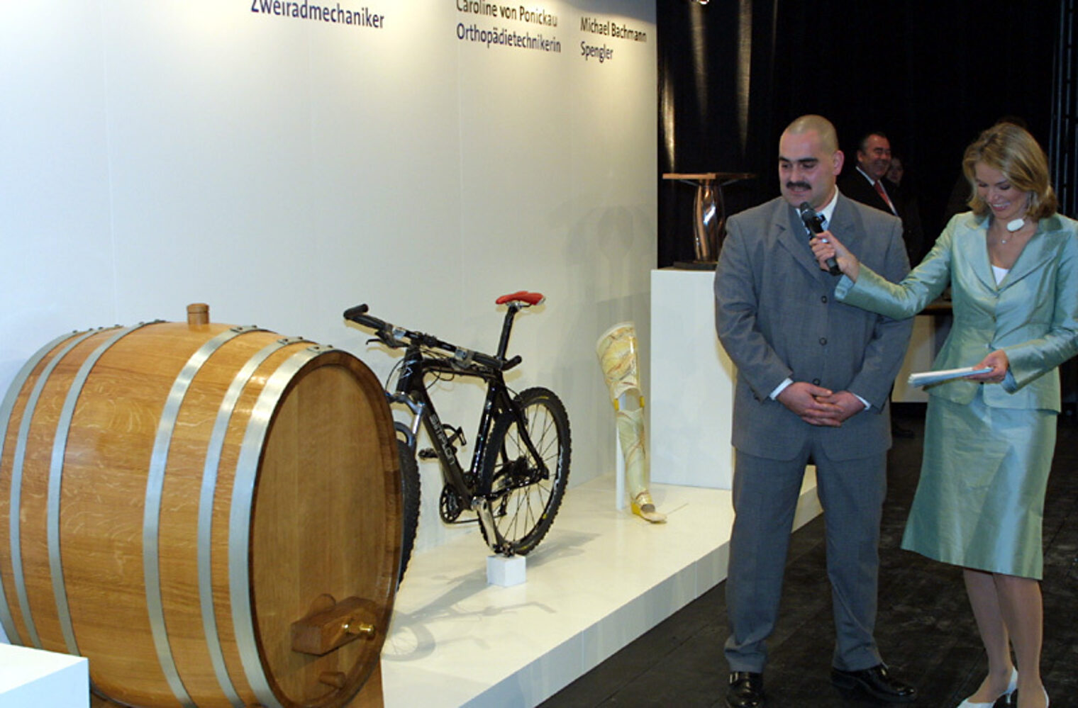 Bilder der Meisterfeier vom 10. Dezember 2005 im Internationalen Congress Centrum München