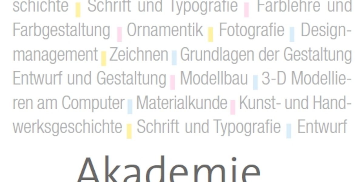 Galerie Handwerk Titelbild Akademie für Gestaltung und Design