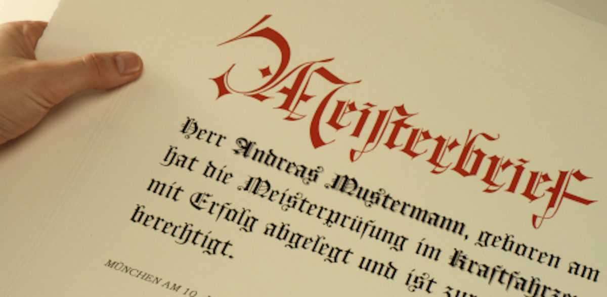 Meisterbrief