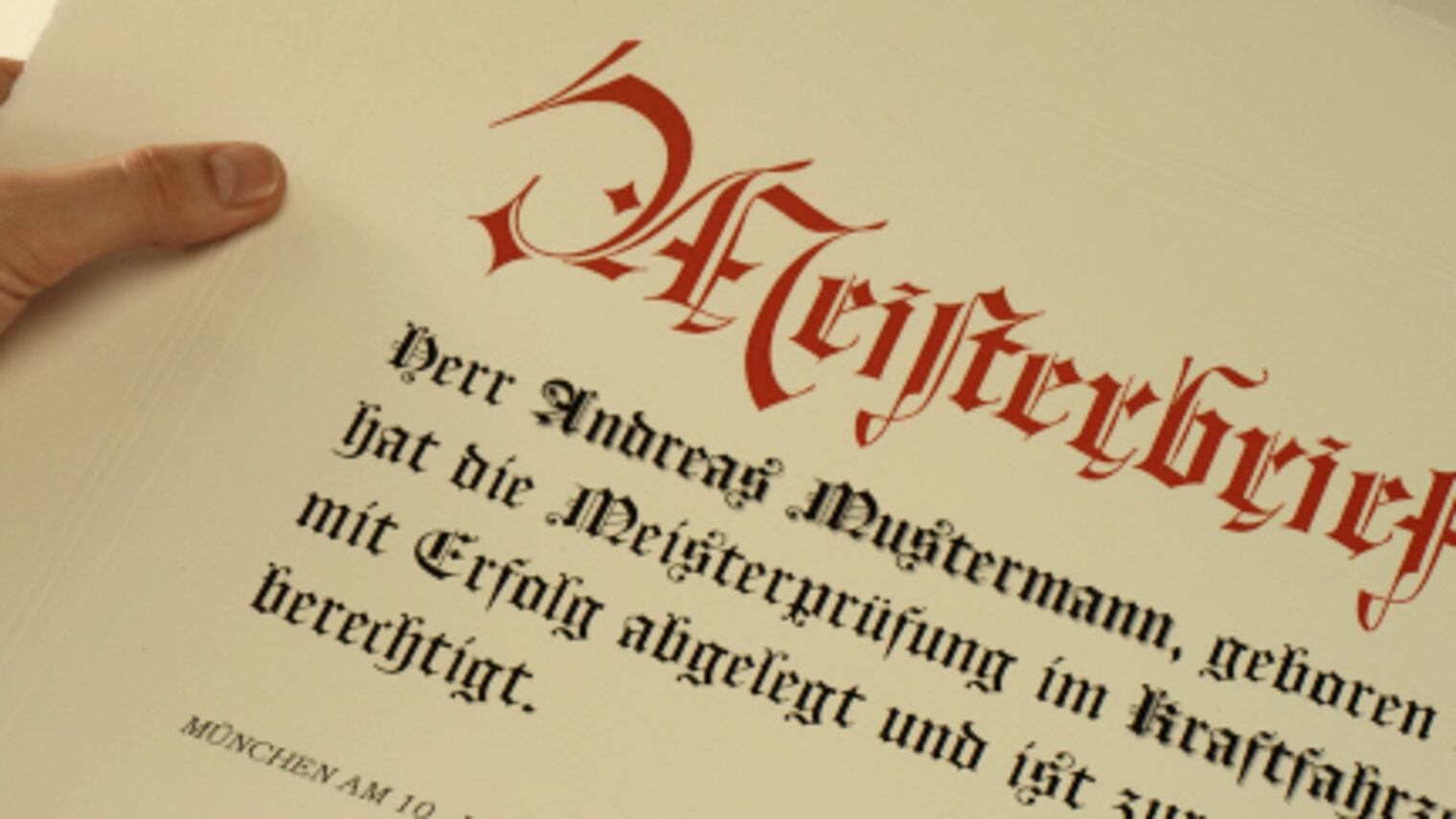 Meisterbrief