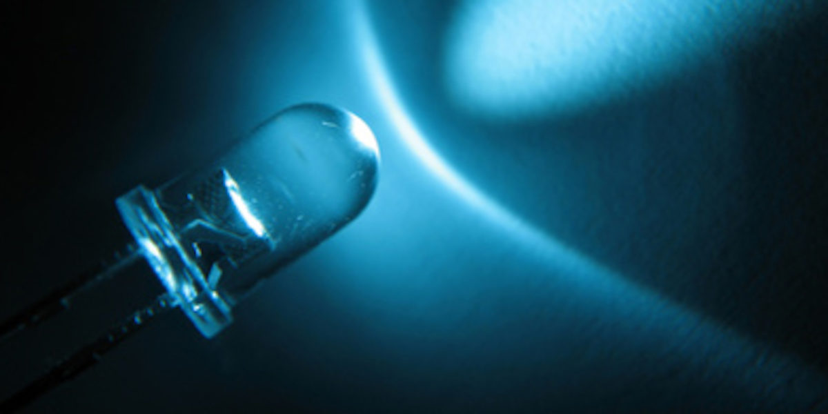 LED Licht blau