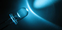 LED Licht blau